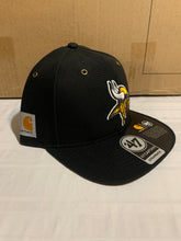 Load image into Gallery viewer, Minnesota Vikings NFL '47 Brand Carhartt Mens Black Strapback Adjustable Hat - Casey's Sports Store