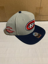 Load image into Gallery viewer, Montreal Canadiens NHL '47 Brand Gray Sure Shot Adjustable Snapback Hat - Casey's Sports Store