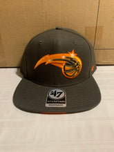 Load image into Gallery viewer, Orlando Magic NBA '47 Brand Gray City Edition Captain Adjustable Snapback Hat - Casey's Sports Store