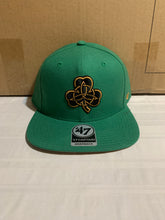 Load image into Gallery viewer, Boston Celtics NBA '47 Brand Green City Edition Captain Adjustable Snapback Hat - Casey's Sports Store