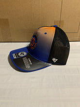 Load image into Gallery viewer, New York Knicks NBA '47 Brand Blue City Edition MVP Mesh Adjustable Snapback Hat - Casey's Sports Store