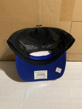 Load image into Gallery viewer, New York Knicks NBA '47 Brand Blue City Edition MVP Mesh Adjustable Snapback Hat - Casey's Sports Store