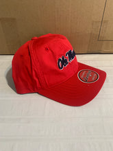 Load image into Gallery viewer, Ole Miss Rebels NCAA Zephyr One Size Red Soft Dad Hat - Casey's Sports Store