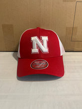 Load image into Gallery viewer, Nebraska Cornhuskers NCAA Zephyr Red One Size Mesh Hat Cap - Casey's Sports Store