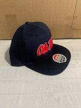 Load image into Gallery viewer, Ole Miss Rebels NCAA Zephyr One Size Snapback Blue Hat - Casey's Sports Store