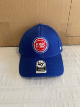 Load image into Gallery viewer, Detroit Pistons NBA '47 Brand Blue MVP Adjustable One Size Hat - Casey's Sports Store