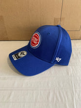 Load image into Gallery viewer, Detroit Pistons NBA '47 Brand Blue MVP Adjustable One Size Hat - Casey's Sports Store