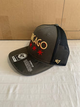 Load image into Gallery viewer, Chicago Bulls NBA '47 Brand Grey City Edition MVP Mesh Adjustable Snapback Hat - Casey's Sports Store