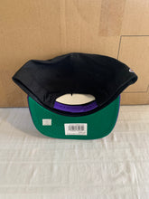 Load image into Gallery viewer, Los Angeles Lakers NBA '47 Brand Black Script Captain Adjustable Snapback Hat - Casey's Sports Store