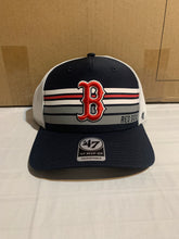 Load image into Gallery viewer, Boston Red Sox MLB '47 Brand Blue MVP Adjustable Mesh Snapback Hat - Casey's Sports Store