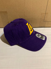 Load image into Gallery viewer, Los Angeles Lakers NBA '47 Brand Purple Clean Up Adjustable Hat - Casey's Sports Store