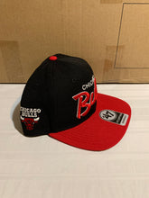 Load image into Gallery viewer, Chicago Bulls NBA '47 Brand Black Two Tone Script Adjustable Snapback Hat - Casey's Sports Store