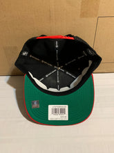 Load image into Gallery viewer, Chicago Bulls NBA '47 Brand Black Two Tone Script Adjustable Snapback Hat - Casey's Sports Store