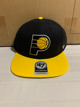 Load image into Gallery viewer, Indiana Pacers NBA '47 Brand Navy Blue Two Tone Adjustable Snapback Hat - Casey's Sports Store