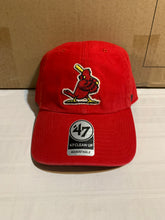 Load image into Gallery viewer, St. Louis Cardinals Throwback MLB '47 Brand Red Clean Up One Size Adjustable Hat - Casey's Sports Store