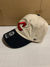 Load image into Gallery viewer, Cleveland Indians Throwback MLB '47 Brand White Clean Up One Size Adjustable Hat - Casey's Sports Store