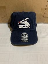 Load image into Gallery viewer, Chicago White Sox Throwback MLB '47 Brand Black Franchise Size 2XL Fitted Hat - Casey's Sports Store
