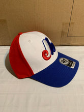 Load image into Gallery viewer, Montreal Expos Throwback MLB '47 Brand White MVP One Size Adjustable Hat - Casey's Sports Store
