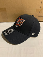 Load image into Gallery viewer, Detroit Tigers Throwback MLB '47 Brand Navy Blue MVP One Size Adjustable Hat - Casey's Sports Store