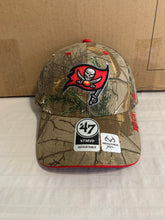 Load image into Gallery viewer, Tampa Bay Buccaneers NFL '47 Brand Realtree Camo Frost MVP Adjustable Hat - Casey's Sports Store