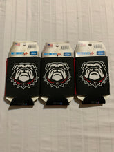 Load image into Gallery viewer, Georgia Bulldogs NCAA Set Of 3 2-Sided Kolder Koozies - Casey's Sports Store