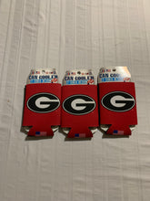 Load image into Gallery viewer, Georgia Bulldogs NCAA Set Of 3 2-Sided Kolder Koozies - Casey's Sports Store