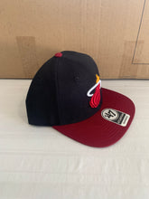 Load image into Gallery viewer, Miami Heat NBA '47 Brand Black Mens Captain Adjustable Snapback Hat - Casey's Sports Store