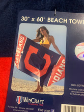 Load image into Gallery viewer, Cleveland Indians MLB 30" x 60" Beach Towel McArthur - Casey's Sports Store