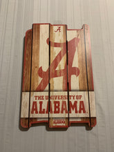 Load image into Gallery viewer, Alabama Crimson Tide NCAA 17" x 11" Wood Decorative Indoor Sign Wincraft - Casey's Sports Store