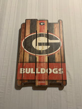 Load image into Gallery viewer, Georgia Bulldogs NCAA 17" x 11" Wood Decorative Indoor Sign Wincraft - Casey's Sports Store
