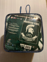 Load image into Gallery viewer, Michigan State Spartans NCAA 60 x 80 Plush Throw Blanket Northwest Company - Casey's Sports Store