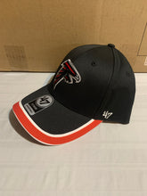 Load image into Gallery viewer, Atlanta Falcons NFL '47 Brand Black Grind MVP Adjustable One Size Hat - Casey's Sports Store