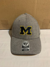 Load image into Gallery viewer, Michigan Wolverines NCAA '47 Brand Grey Flex Contender One Size Stretch Fit Hat - Casey's Sports Store
