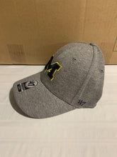 Load image into Gallery viewer, Michigan Wolverines NCAA '47 Brand Grey Flex Contender One Size Stretch Fit Hat - Casey's Sports Store