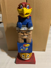 Load image into Gallery viewer, Kansas Jayhawks NCAA Vintage Mascot Tiki 16" Evergreen Enterprises - Casey's Sports Store