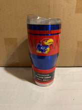 Load image into Gallery viewer, Kansas Jayhawks NCAA 24oz Tumbler Cup Mug Boelter Brands - Casey's Sports Store