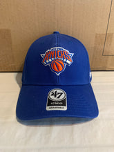 Load image into Gallery viewer, New York Knicks NBA '47 Brand Royal Legend MVP Adjustable Strapback Hat - Casey's Sports Store