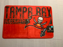 Load image into Gallery viewer, Tampa Bay Buccaneers NFL Foam Bath Rug 20” X 30” Northwest Company - Casey's Sports Store