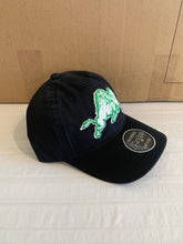 Load image into Gallery viewer, Marshall Thundering Herd Throwback NCAA Zephyr Black Adjustable Strapback Hat Cap - Casey's Sports Store