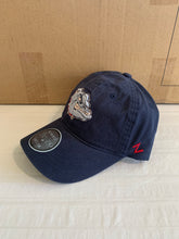 Load image into Gallery viewer, Gonzaga Bulldogs NCAA Zephyr Blue Adjustable Clean Up Strapback Hat Cap - Casey's Sports Store