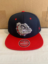 Load image into Gallery viewer, Gonzaga Bulldogs NCAA Zephyr Blue Two-Tone Adjustable Snapback Hat Cap - Casey's Sports Store