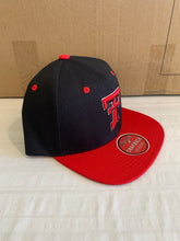 Load image into Gallery viewer, Texas Tech Red Raiders NCAA Zephyr Black Two-Tone Adjustable Snapback Hat - Casey's Sports Store
