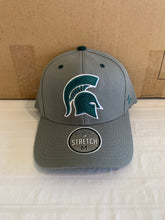 Load image into Gallery viewer, Michigan State Spartans NCAA Zephyr Gray One Size Stretch Fit Hat Cap - Casey's Sports Store