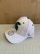 Load image into Gallery viewer, Michigan State Spartans NCAA Zephyr White One Size Stretch Fit Hat Cap - Casey's Sports Store