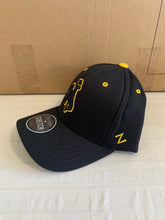 Load image into Gallery viewer, Wyoming Cowboys NCAA Zephyr Black One Size Stretch Fit Hat Cap - Casey's Sports Store