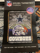 Load image into Gallery viewer, Dallas Cowboys NFL 48" x 60" Triple Woven Blanket Throw Northwest Company - Casey's Sports Store
