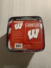 Load image into Gallery viewer, Wisconsin Badgers NCAA 60 x 80 Plush Throw Blanket Northwest Company - Casey's Sports Store