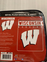 Load image into Gallery viewer, Wisconsin Badgers NCAA 60 x 80 Plush Throw Blanket Northwest Company - Casey's Sports Store