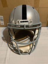 Load image into Gallery viewer, Las Vegas Raiders NFL Riddell Speed Full Size Silver Replica Helmet - Casey's Sports Store