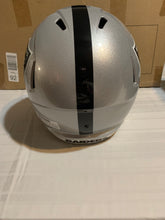 Load image into Gallery viewer, Las Vegas Raiders NFL Riddell Speed Full Size Silver Replica Helmet - Casey's Sports Store